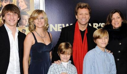 Jon Bon Jovi is a father to four kids. 